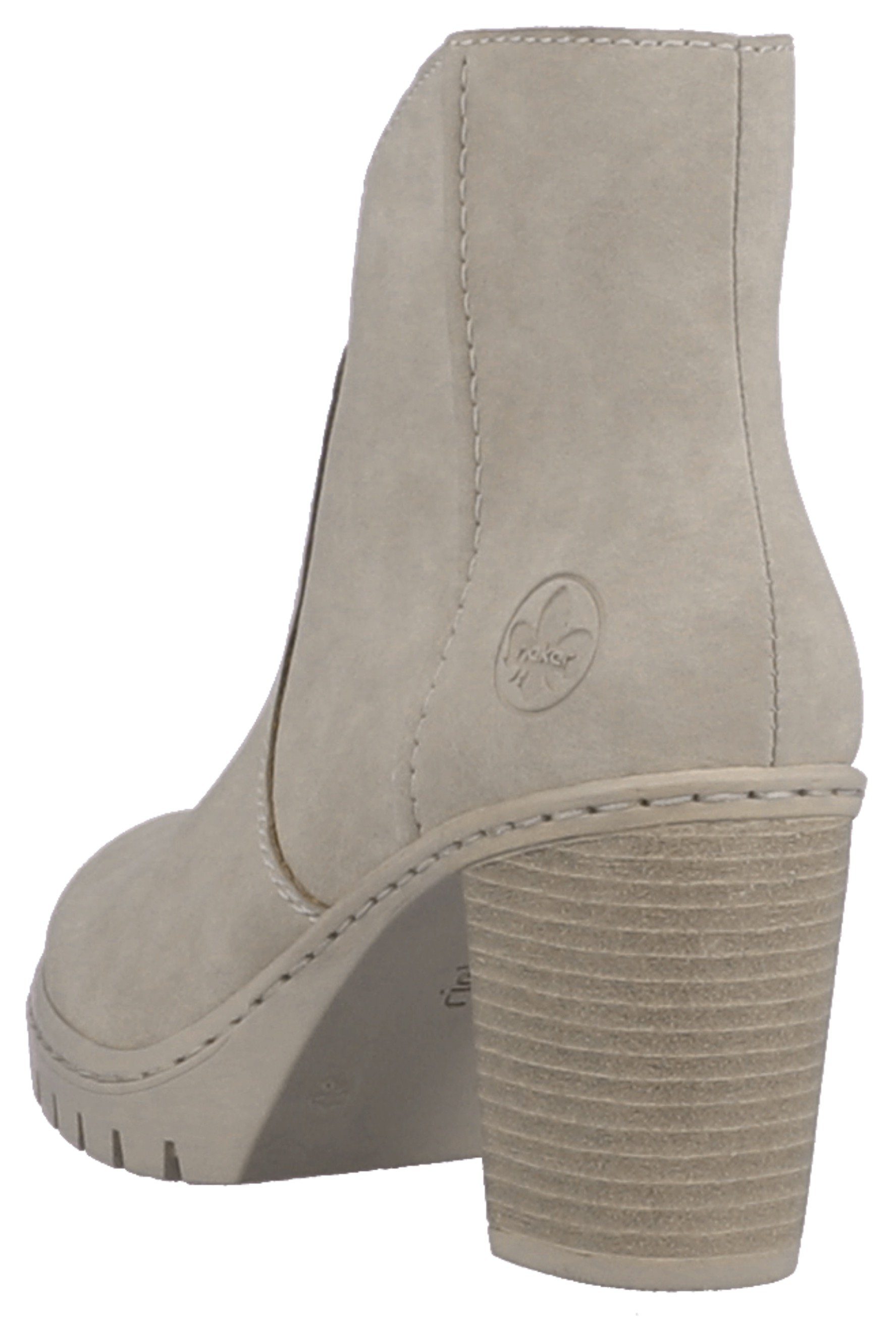 Rieker Ankleboots Stiefelette, Plateauboots, Blockabsatz, in günstig online kaufen