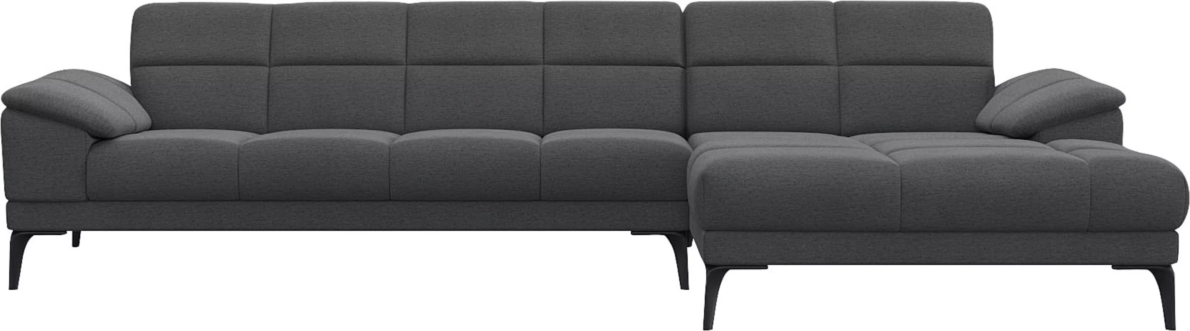 FLEXLUX Ecksofa "Viale L-Form, mit Rückensteppung, B/T 297/160,5 cm", Sitza günstig online kaufen