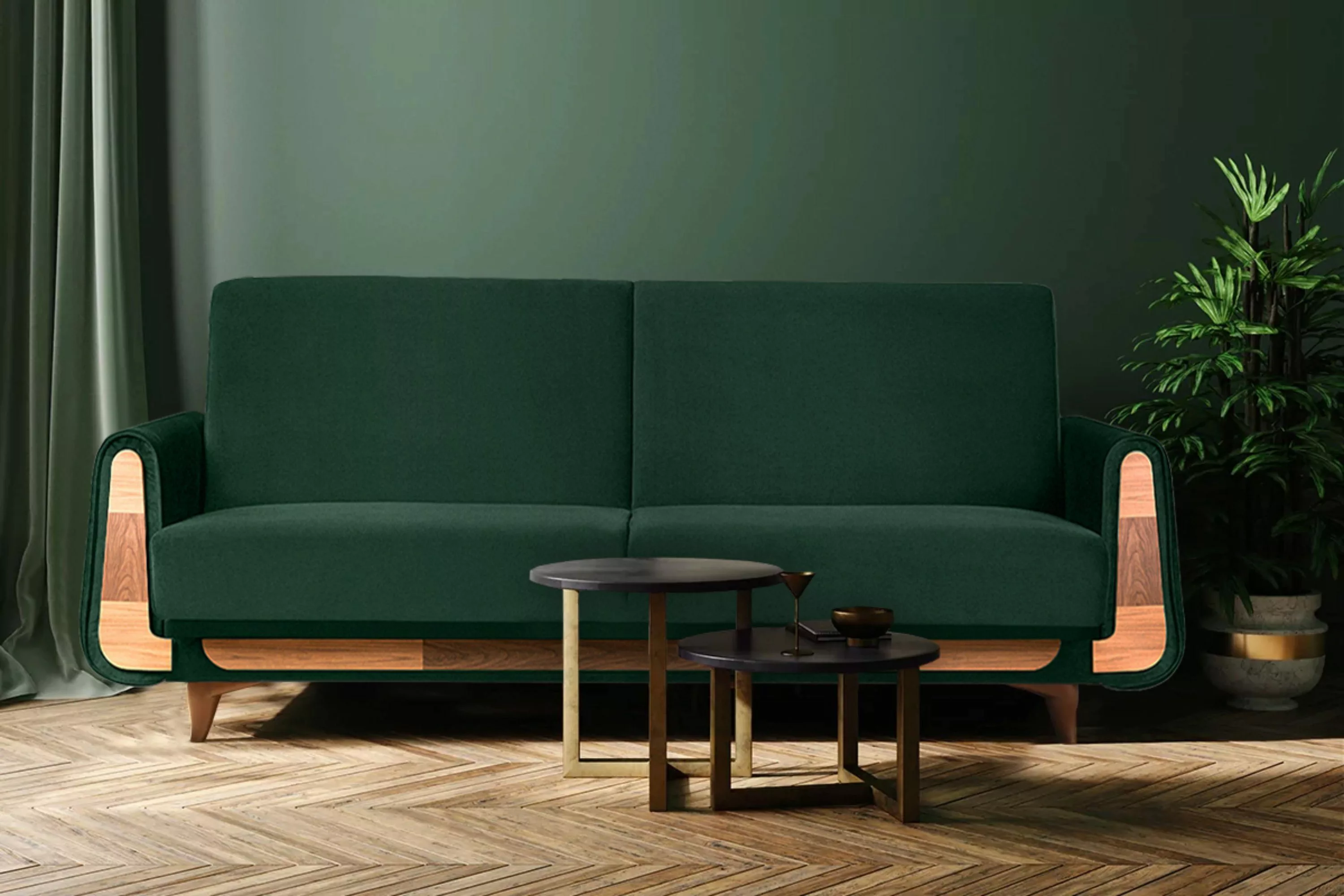 KONSIMO® 3-Sitzer, GUSTAVO, Sofa mit Schlaffunktion, günstig online kaufen