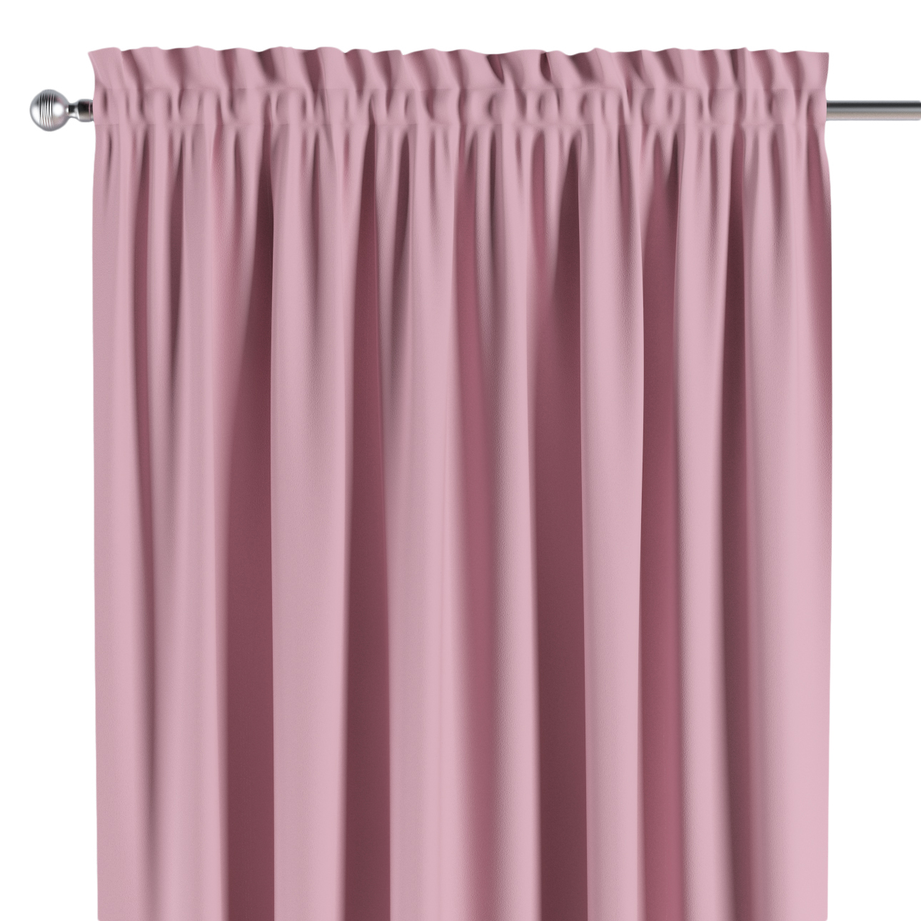 Vorhang mit Tunnel und Köpfchen, rosa, Blackout (verdunkelnd) (269-92) günstig online kaufen