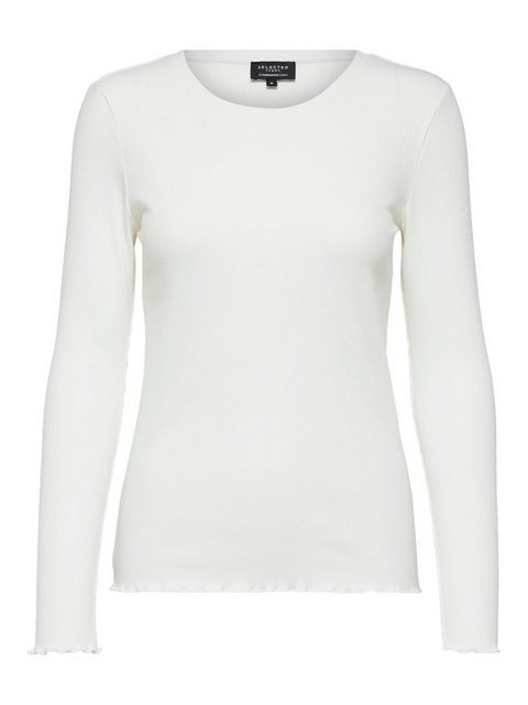 SELECTED FEMME Langarmshirt Anna (1-tlg) Plain/ohne Details günstig online kaufen