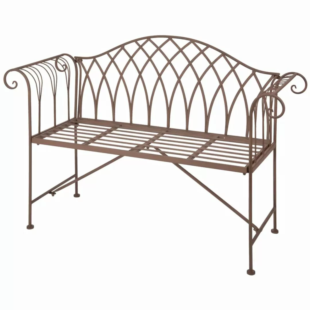 Esschert Design Gartenbank Metall Viktorianischer Stil Mf009 günstig online kaufen