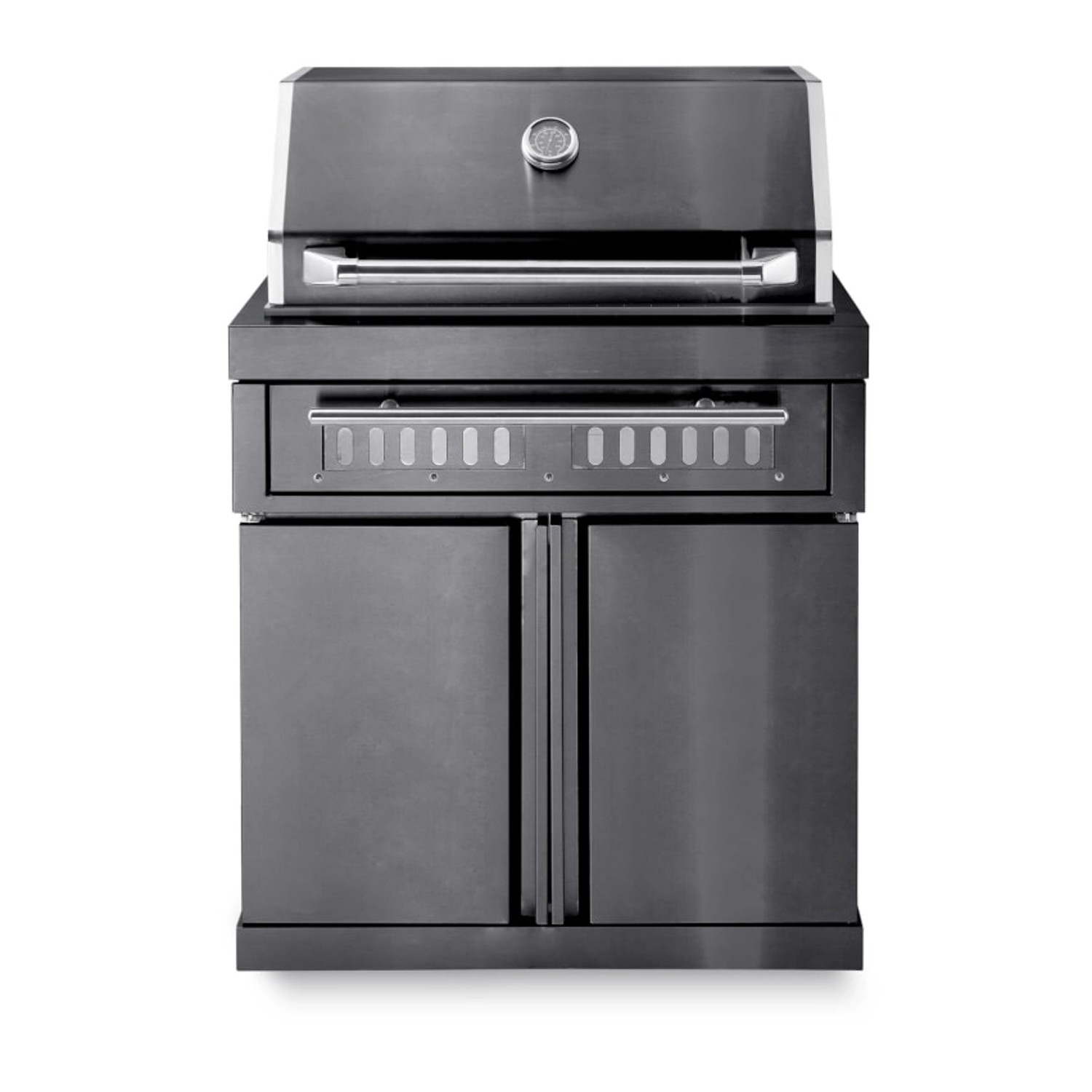 MyOutdoorKitchen Freistehender Holzkohlegrill Black Collection günstig online kaufen