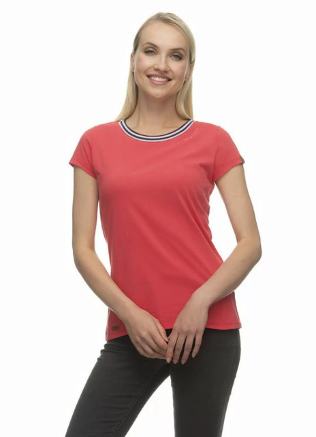 Ragwear T-Shirt MINTT ZIG ZAG Nachhaltige & vegane Mode Damen günstig online kaufen