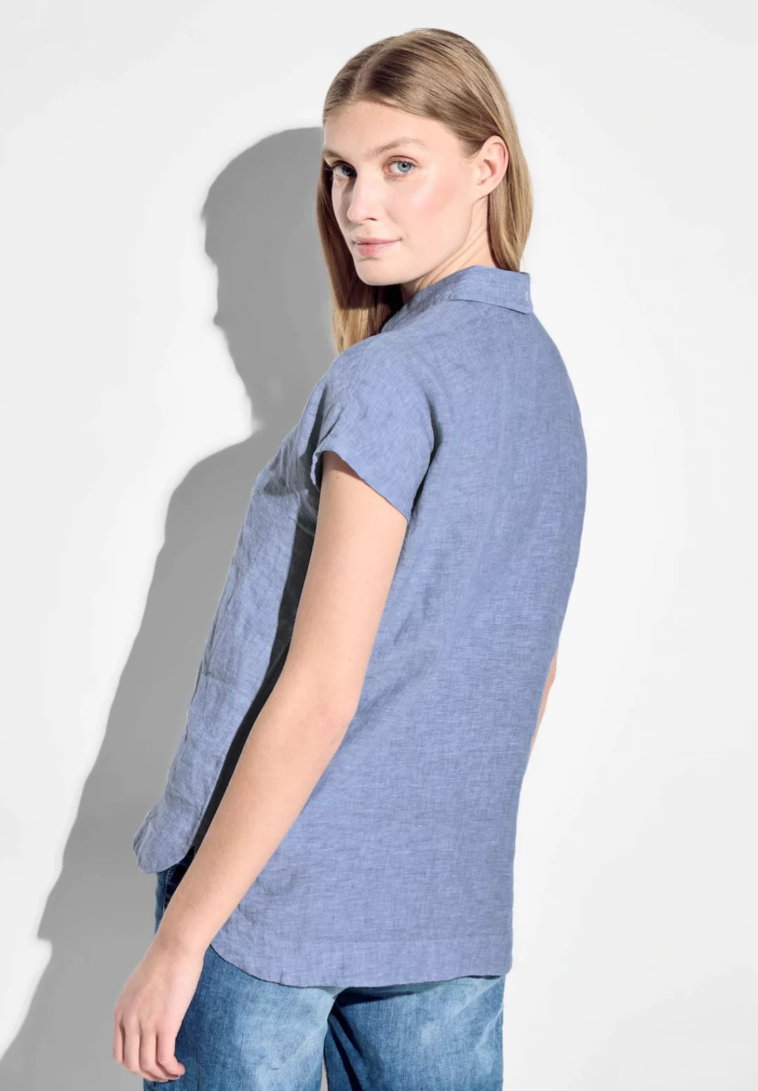 Cecil Hemdbluse mit stylischem Hemdkragen günstig online kaufen