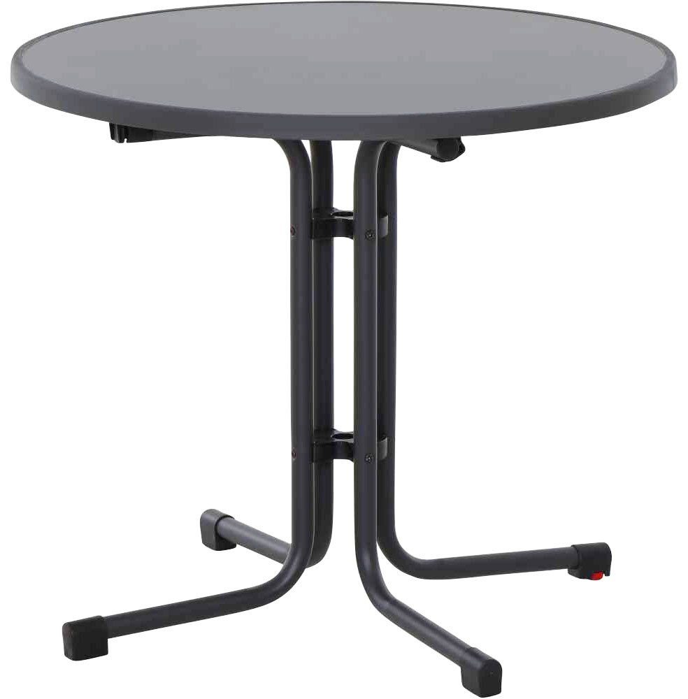Siena Garden Klapptisch Paco Rund Anthrazit/Matt Ø 80 cm günstig online kaufen