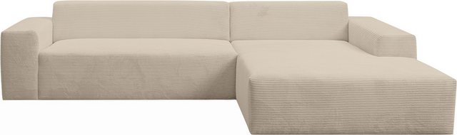 INOSIGN Ecksofa Zeus-XL, Curvy Trend Hocker mit urbaner Optik günstig online kaufen