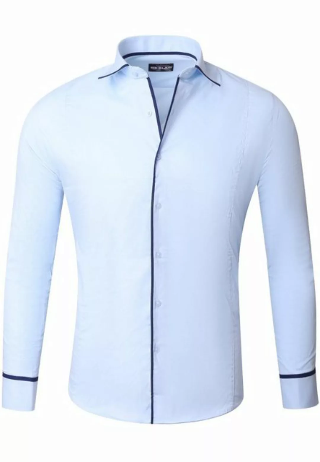 Reslad Langarmhemd Reslad Herren Hemd Madison Langarm RS-7118 Männer Hemd m günstig online kaufen
