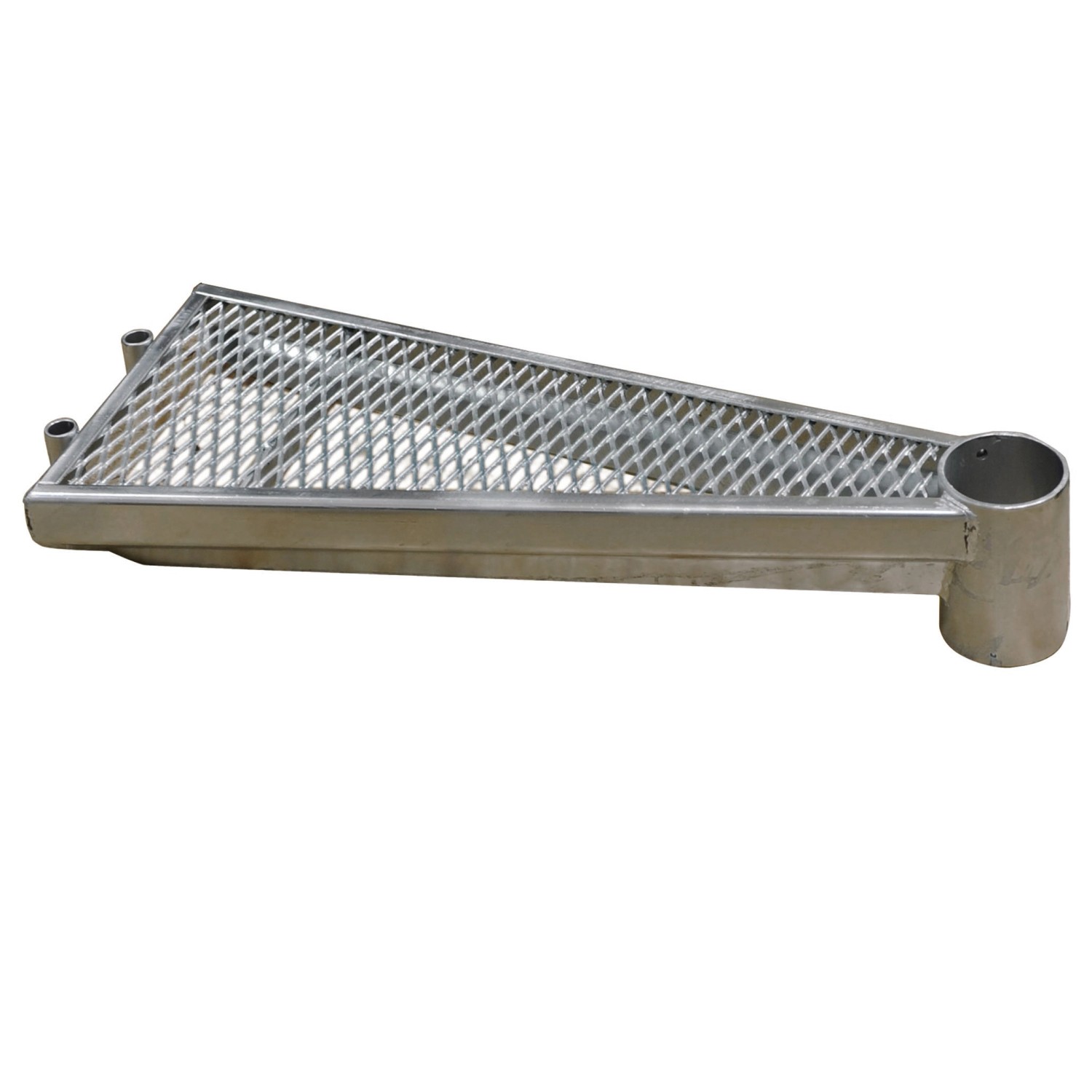 Treba Außenspindeltreppe Arizona 1 Stufe mit Streckgitter Ø 180 cm Feuerver günstig online kaufen