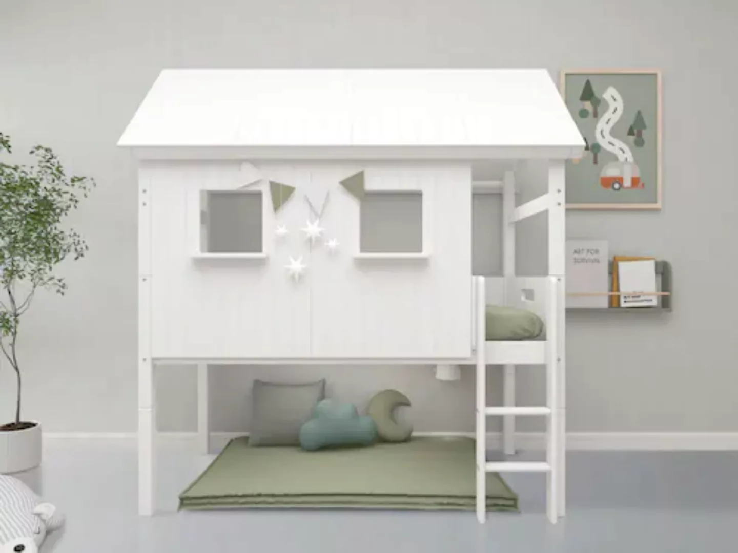 Thuka Spielbett Thuka Nordic (7-tlg), produziert by Flexa,Umbaubar in Einze günstig online kaufen