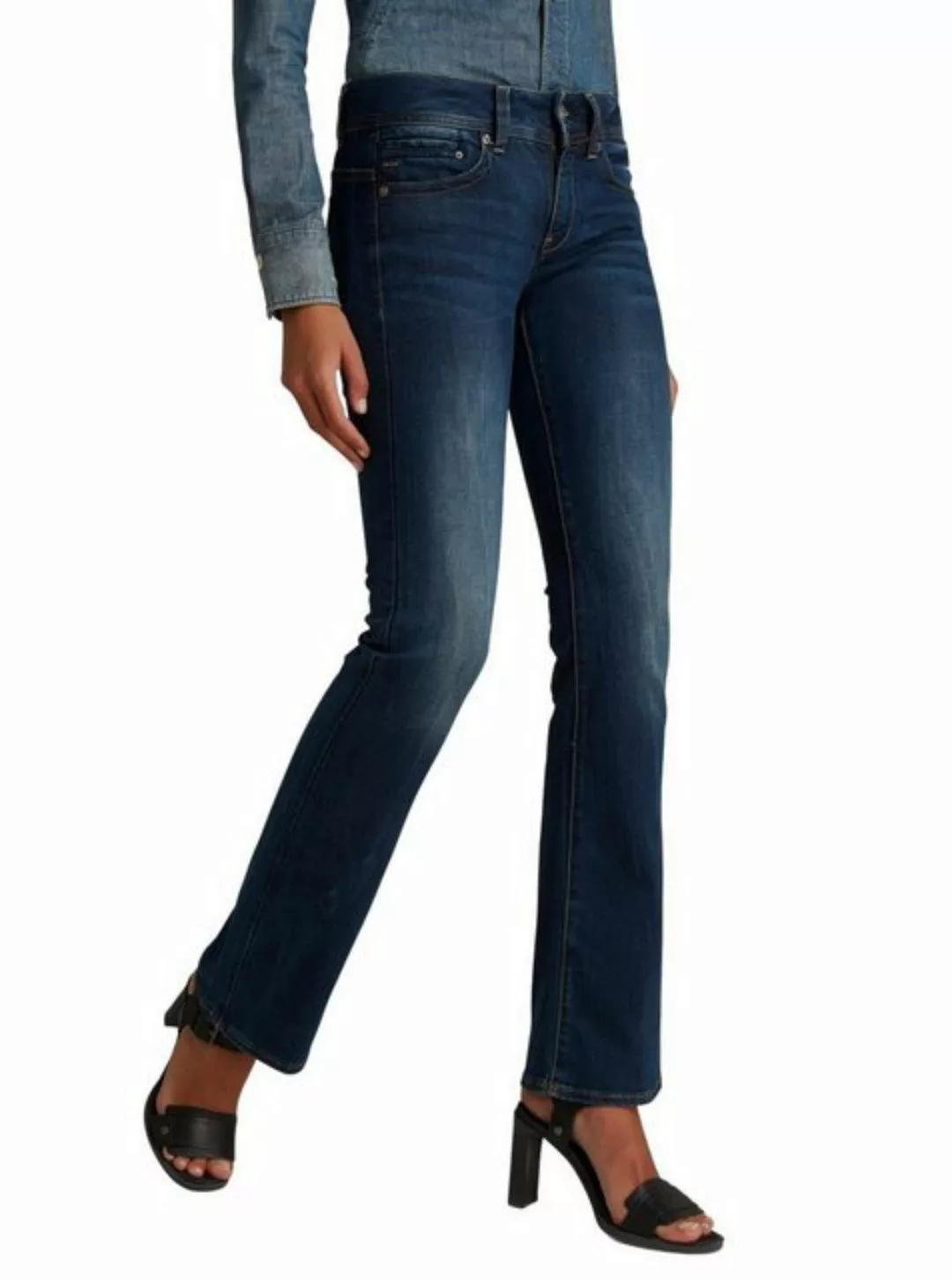 G-STAR Bootcut-Jeans Midge mit Stretch günstig online kaufen