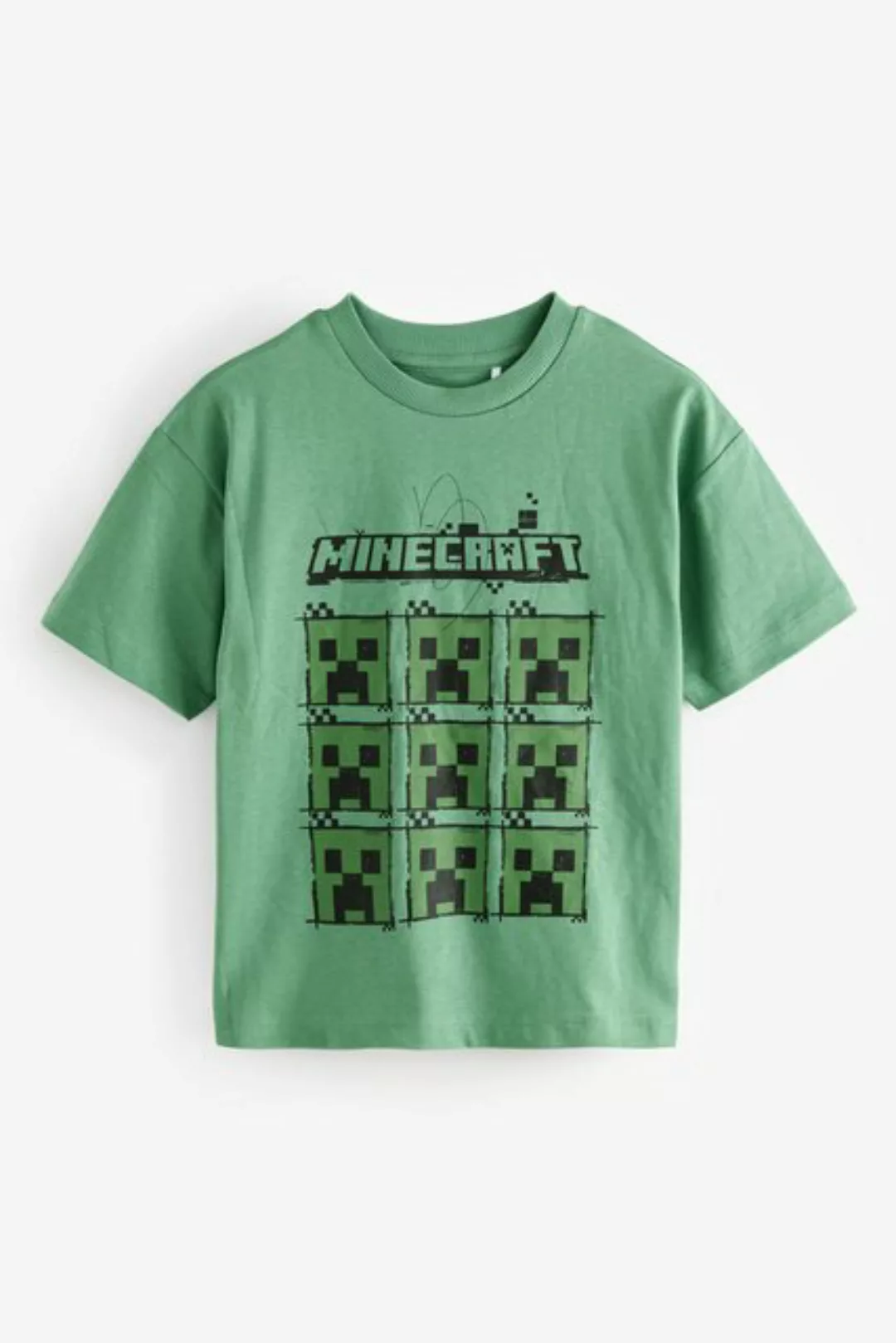 Next T-Shirt Lizenziertes T-Shirt, Minecraft (1-tlg) günstig online kaufen