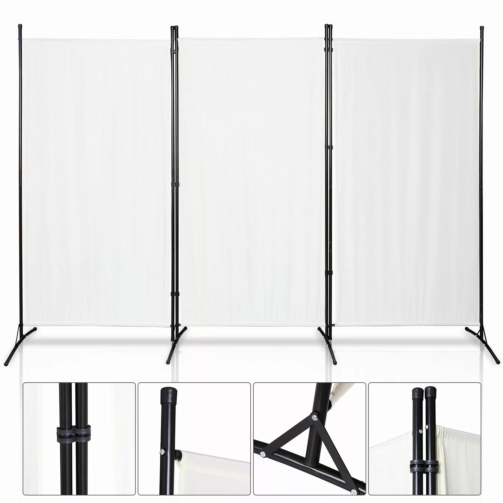 Clanmacy Paravent Paravent Balkon Outdoor Stellwand günstig online kaufen