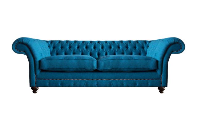 JVmoebel Chesterfield-Sofa Textil Sofa Viersitzer Couch Einrichtung Sitz Mö günstig online kaufen