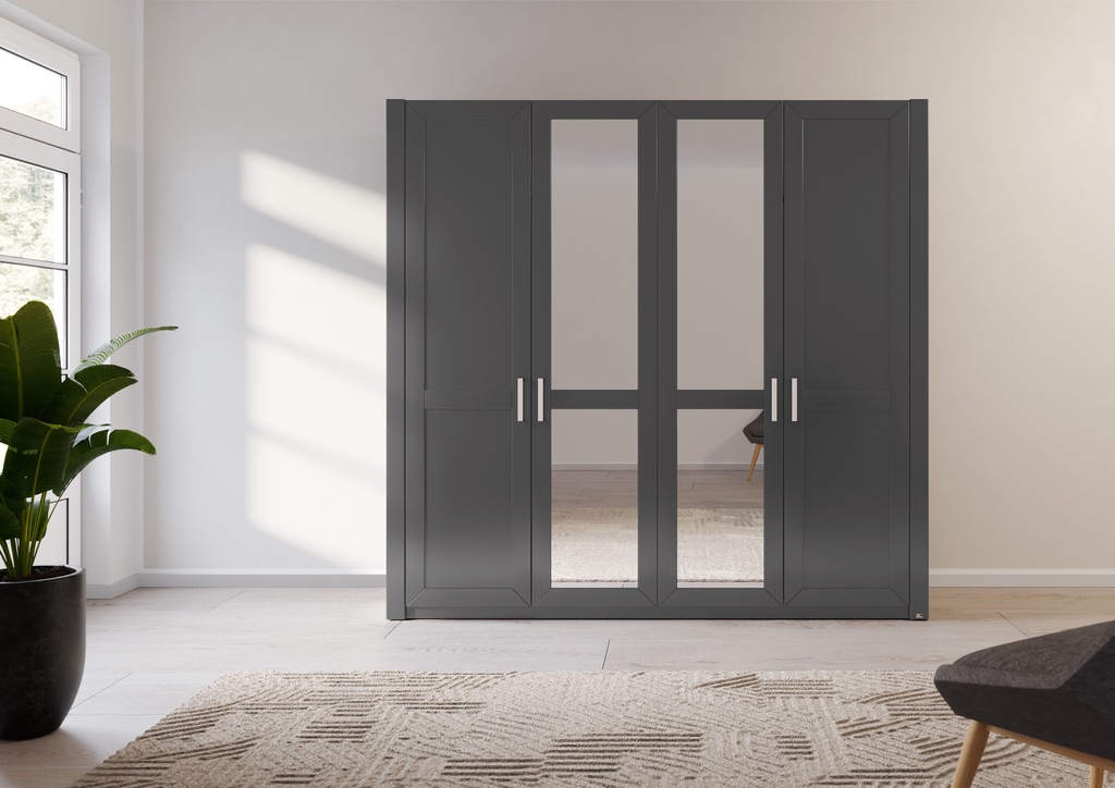 set one by Musterring Kleiderschrank "York Schlafen", (1 St.), mit Holz- un günstig online kaufen