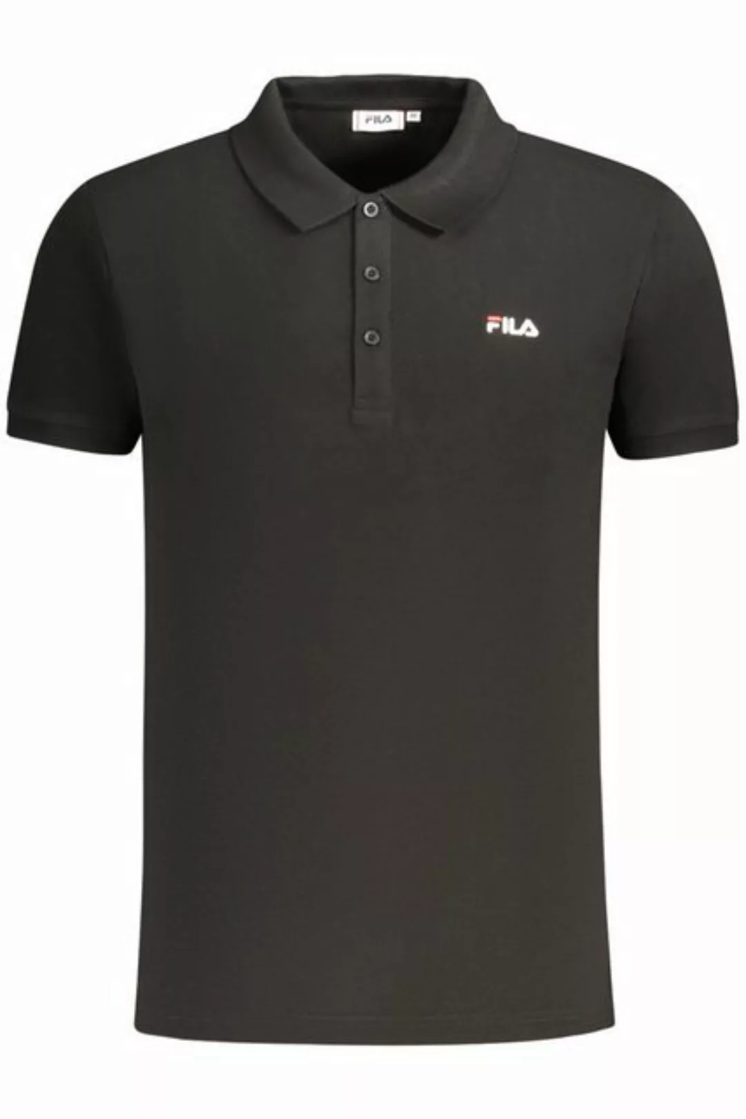 Fila Poloshirt Herren Kurzarm-Poloshirt Schwarz - Sunchon mit günstig online kaufen