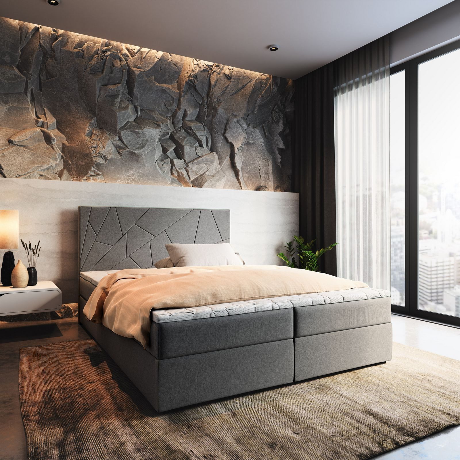Masseno Boxbett MADO 140x200 cm mit günstig online kaufen