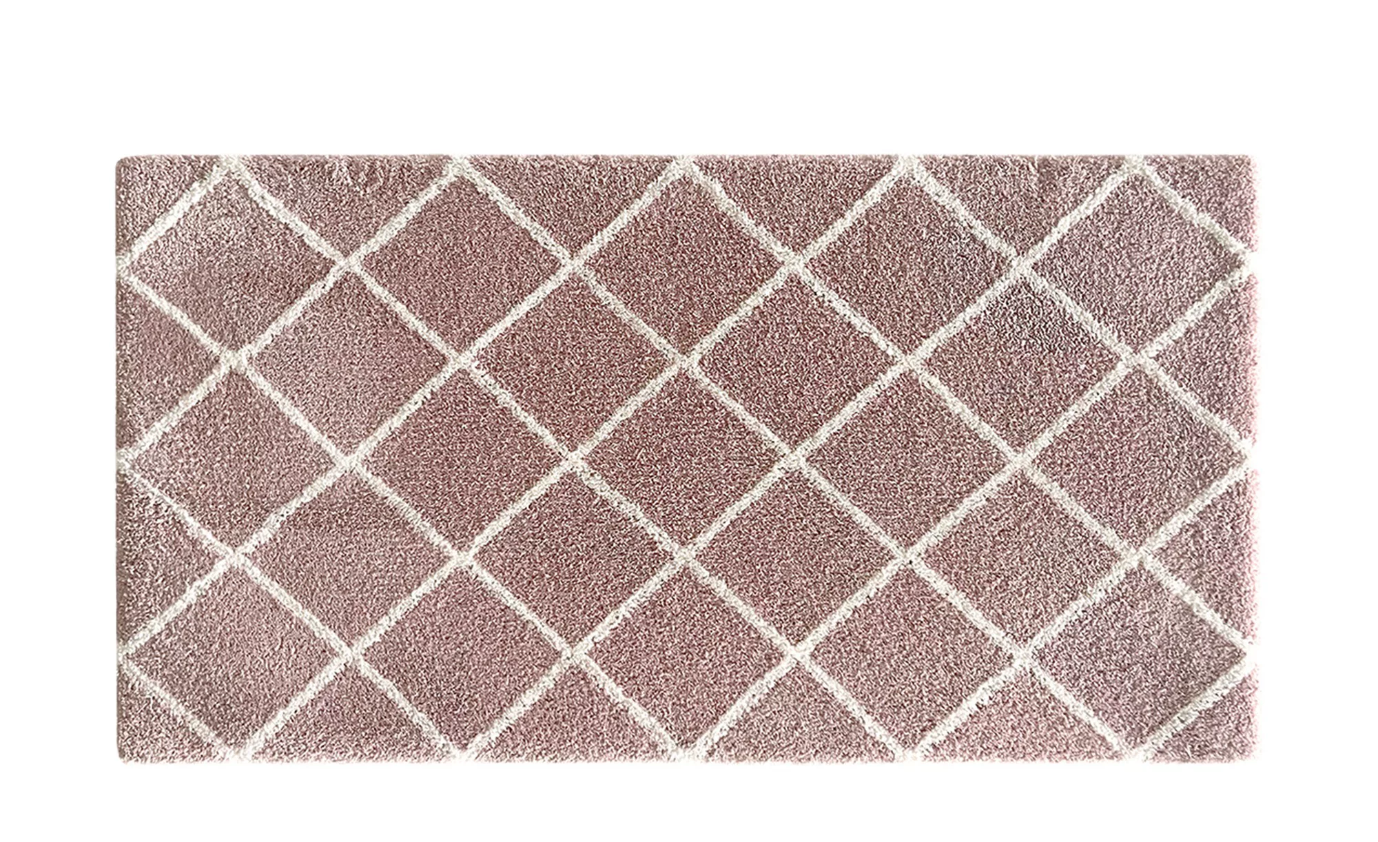 como Tuft-Teppich  Mesh ¦ rosa/pink ¦ Synthetische Fasern ¦ Maße (cm): B: 8 günstig online kaufen