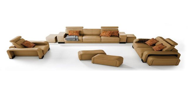 Xlmoebel Sofa Sitzgruppe mit USB-Anschluss und Polsterung, bestehend aus ei günstig online kaufen