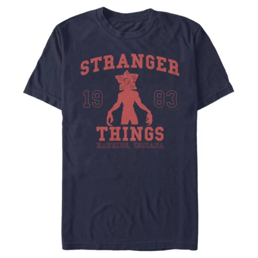 Netflix - Stranger Things - Demogorgon St Collegiate - Männer T-Shirt günstig online kaufen