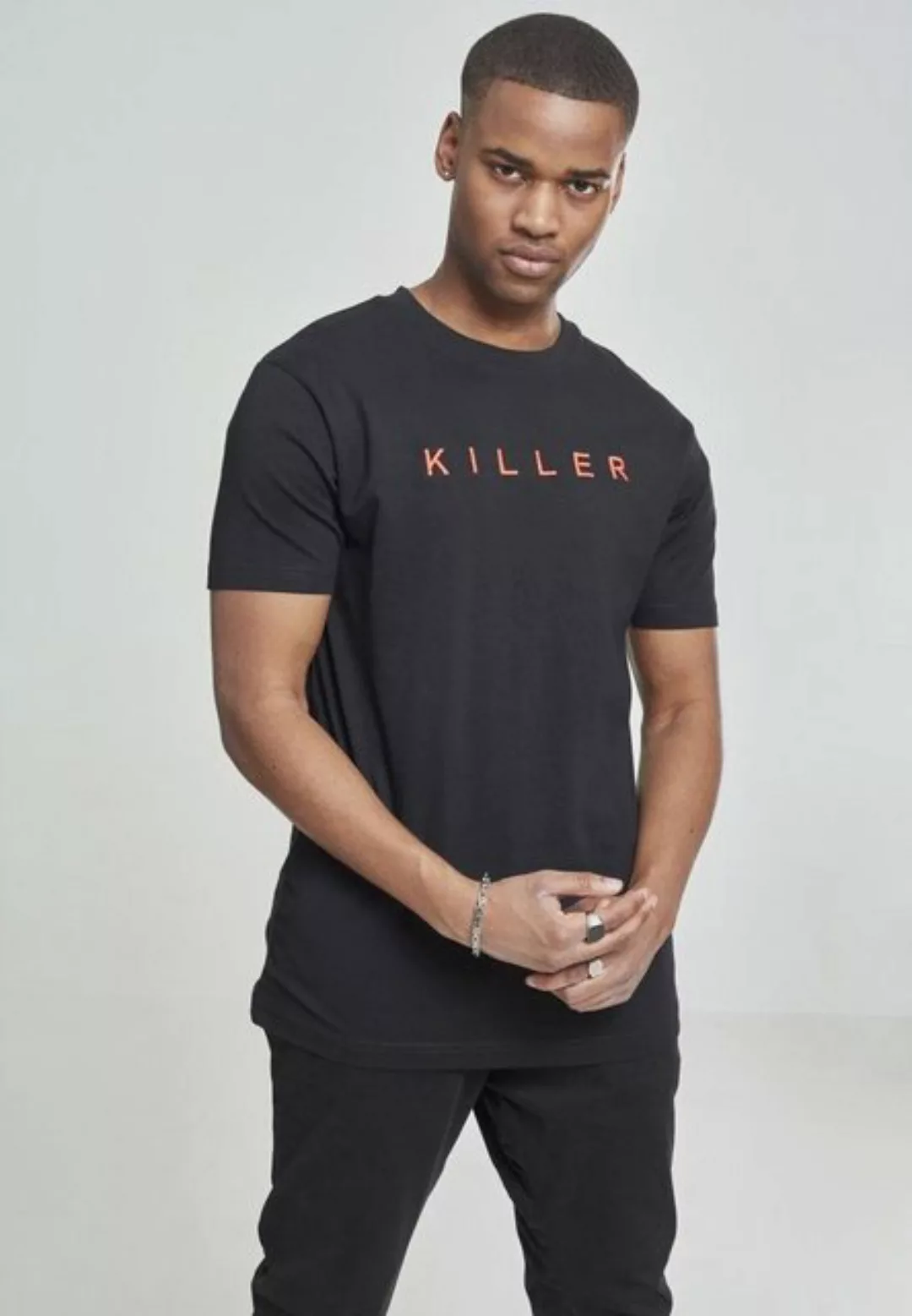 MisterTee Kurzarmshirt "MisterTee Herren KILLER Tee" günstig online kaufen