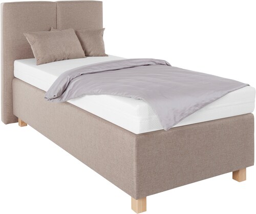 Westfalia Schlafkomfort Boxspringbett, mit Zierkissen, wahlweise mit Topper günstig online kaufen