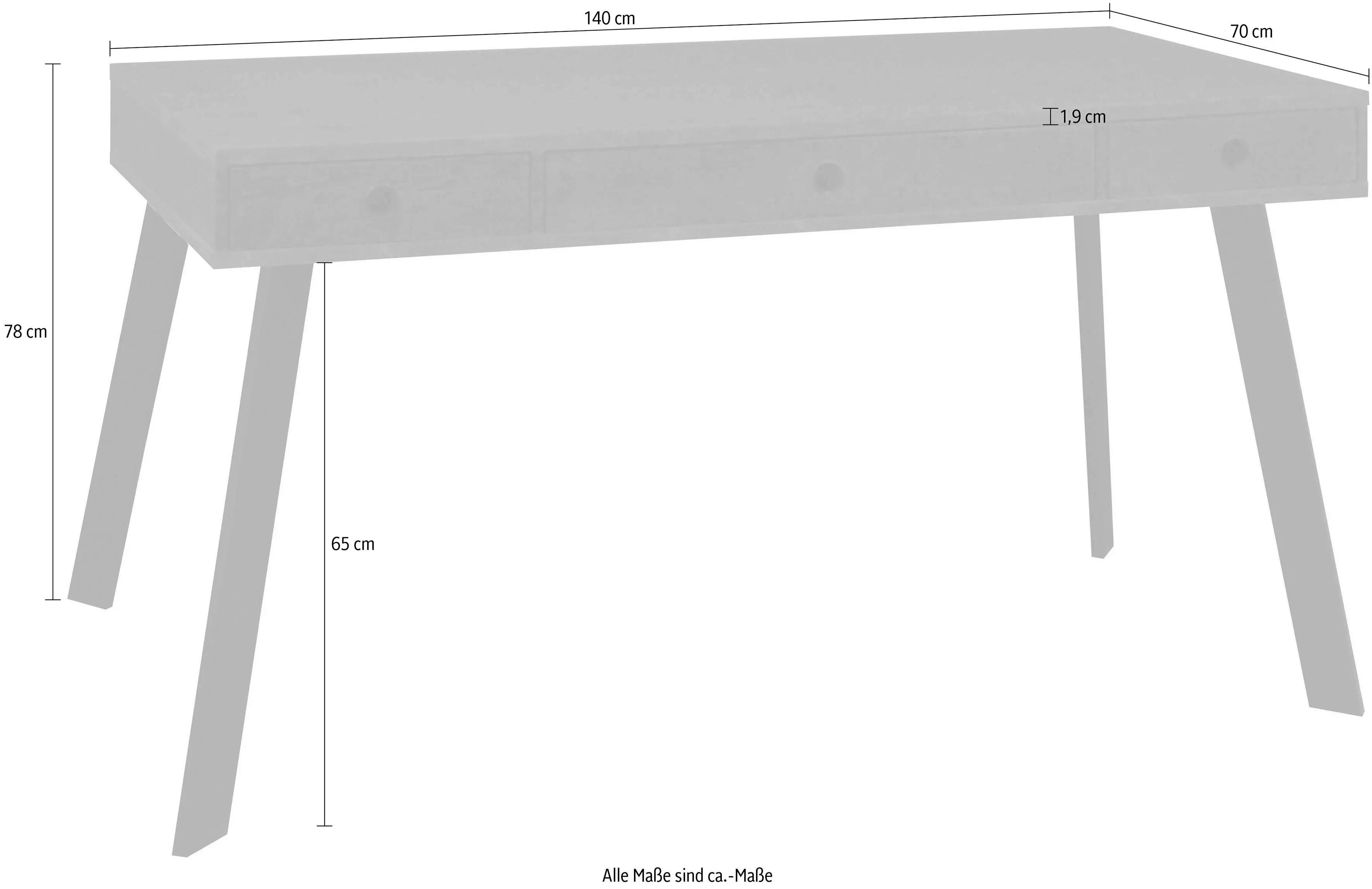 Mäusbacher Schreibtisch "Big System Office", Breite 140 cm günstig online kaufen