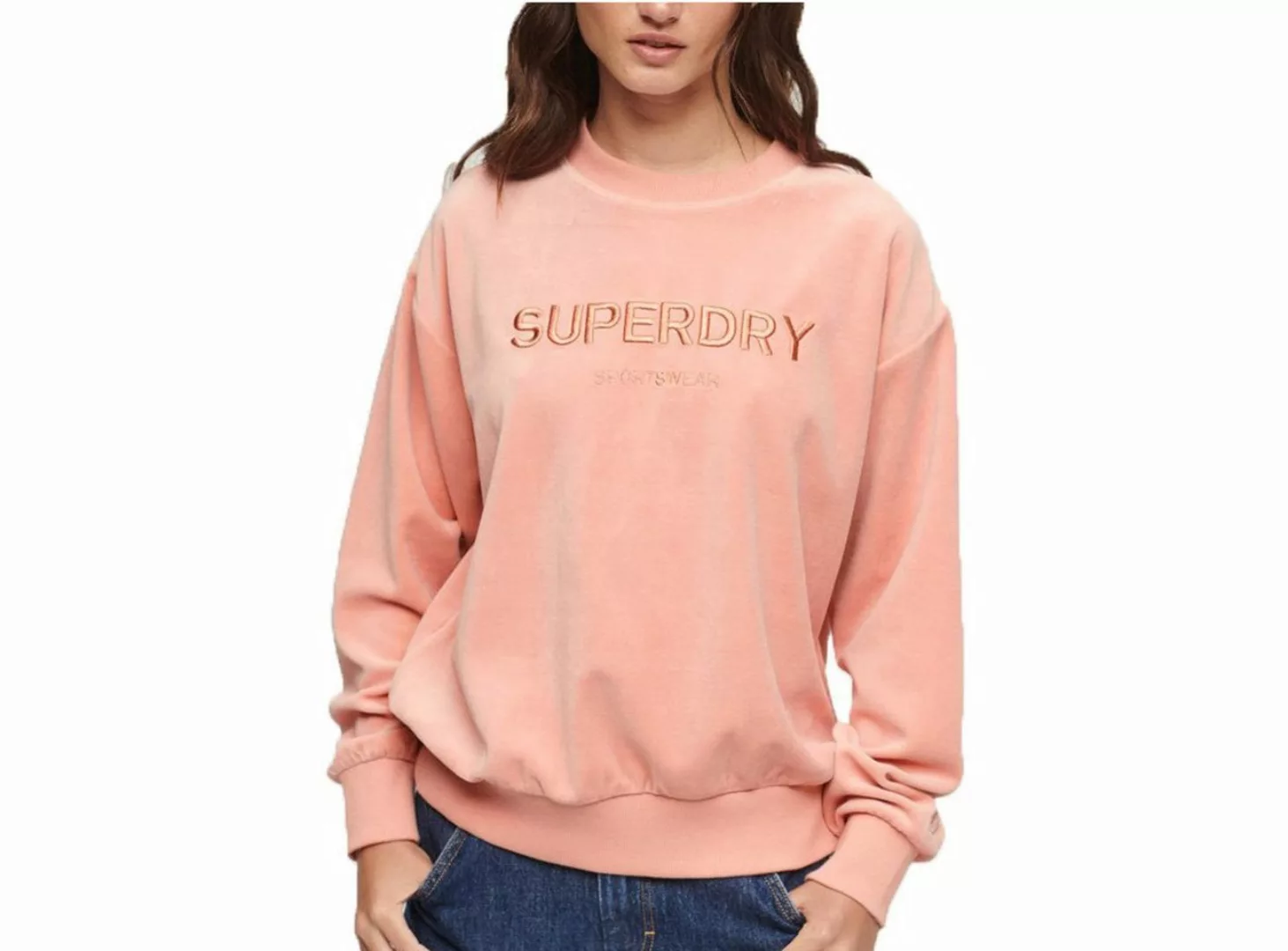 Superdry Sweatshirt VELOUR GRAPHIC BOXY VELOUR GRAPHIC BOXY günstig online kaufen