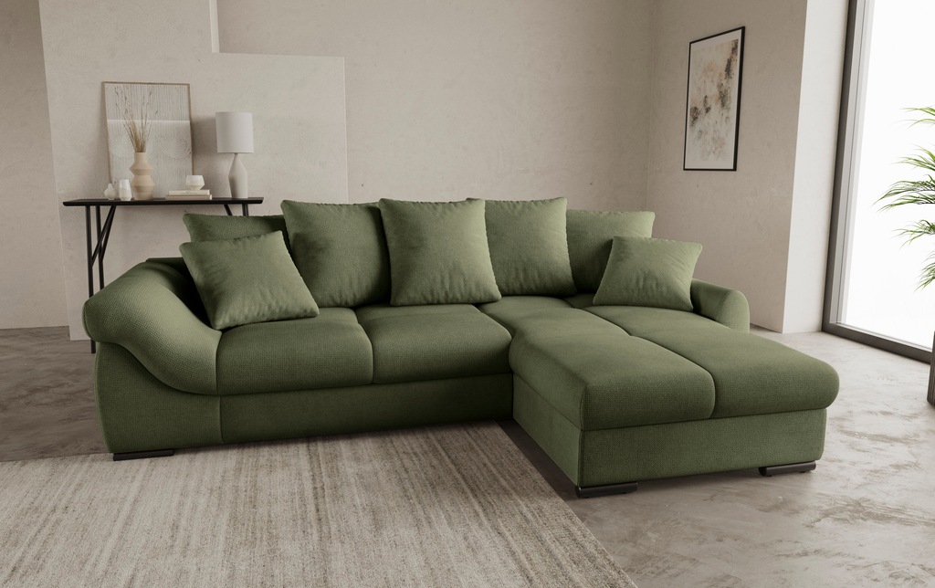 Mr. Couch Ecksofa "Livorno DuraFlex L-Form", inkl. Hochschläfer-Bettauszug, günstig online kaufen