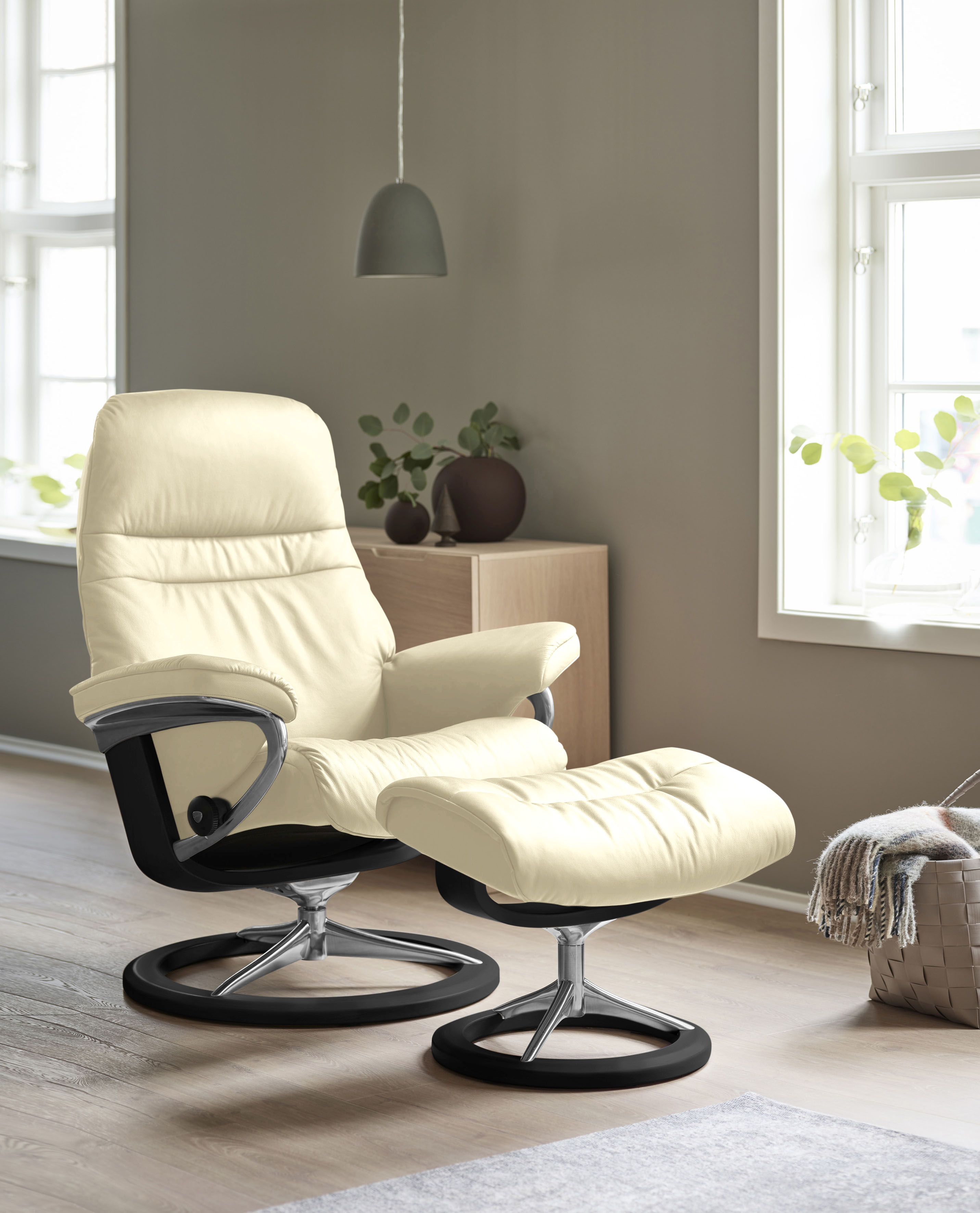 Stressless Relaxsessel "Sunrise", mit Signature Base, Größe M, Gestell Schw günstig online kaufen