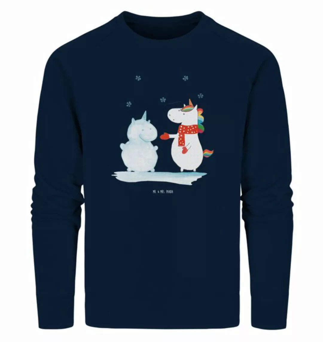 Mr. & Mrs. Panda Longpullover Größe XXL Einhorn Schneemann - French Navy - günstig online kaufen