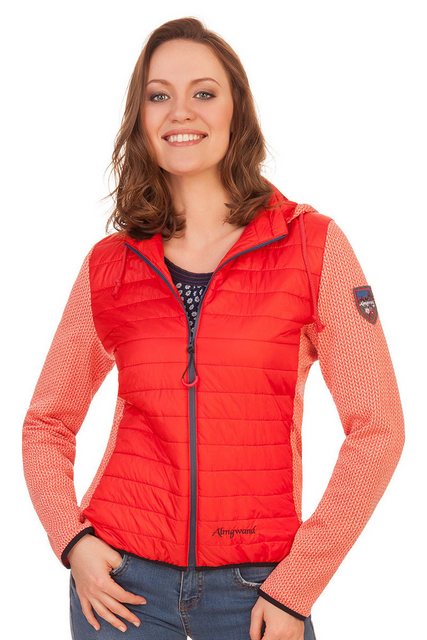 Almgwand Outdoorjacke Trachtenjacke Damen - HASELSTEIN - rot günstig online kaufen