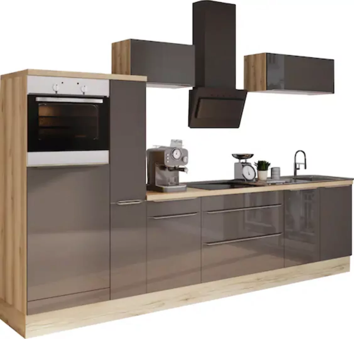 OPTIFIT Küchenzeile "Aken", ohne E-Geräte, Breite 330 cm günstig online kaufen