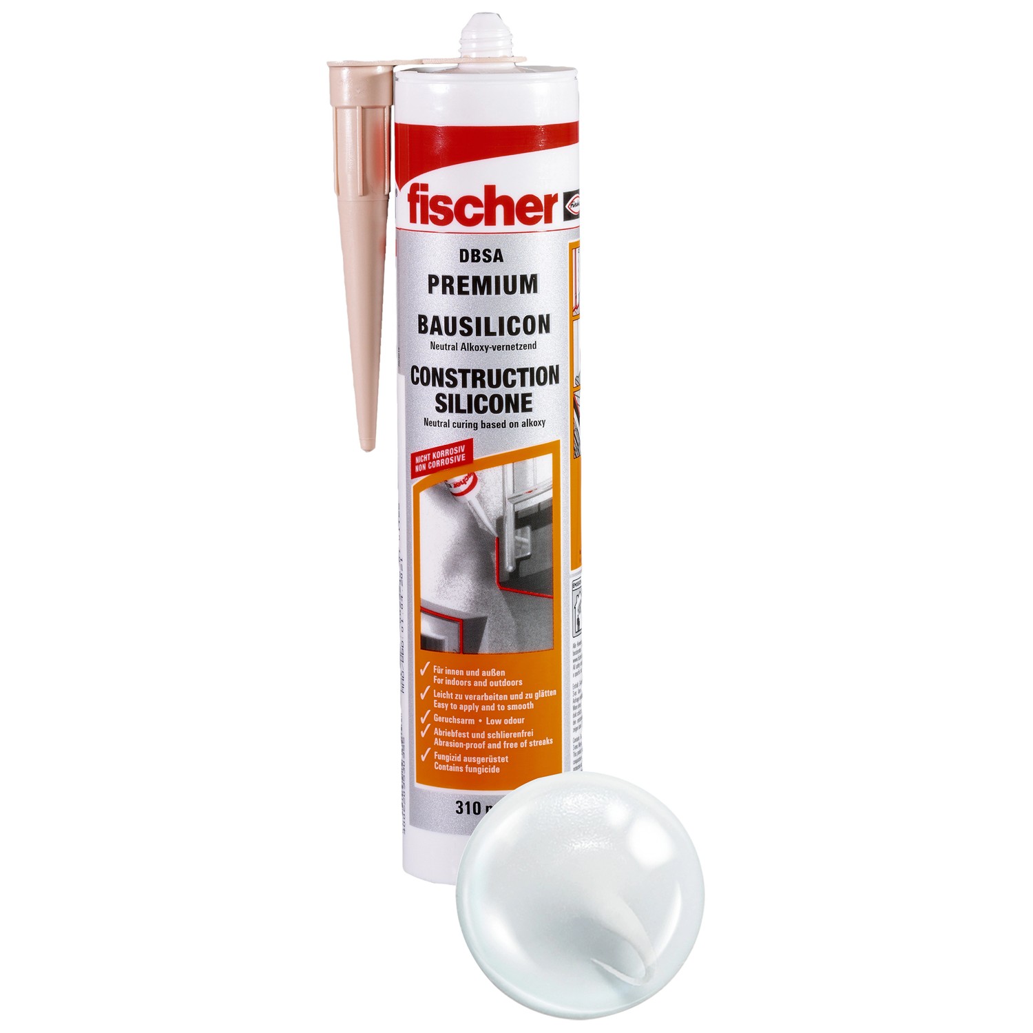 Fischer Deutschl. Bausilicon transparent DBSA TP - 53090 günstig online kaufen