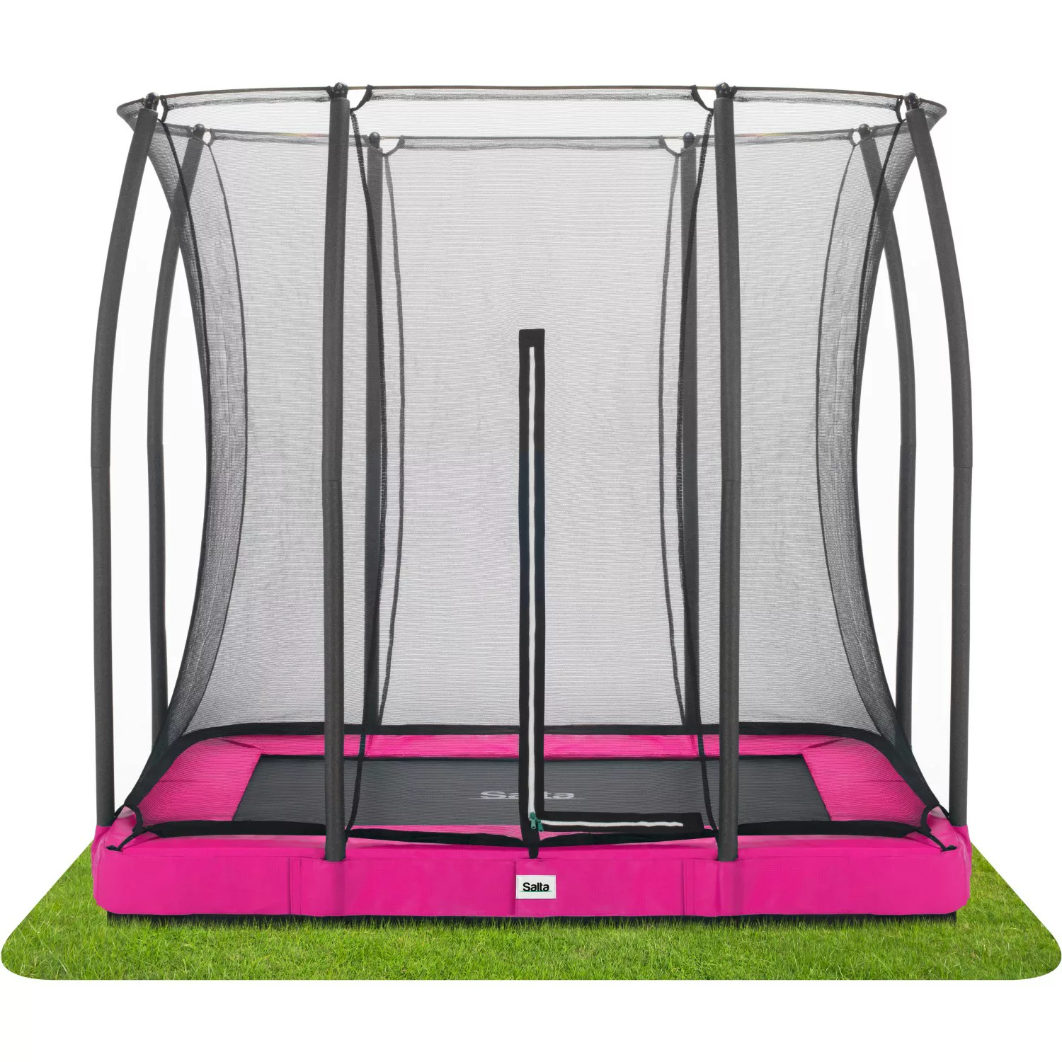 Salta Trampolin Comfort Edition Ground 214 cm x 153 cm Pink günstig online kaufen