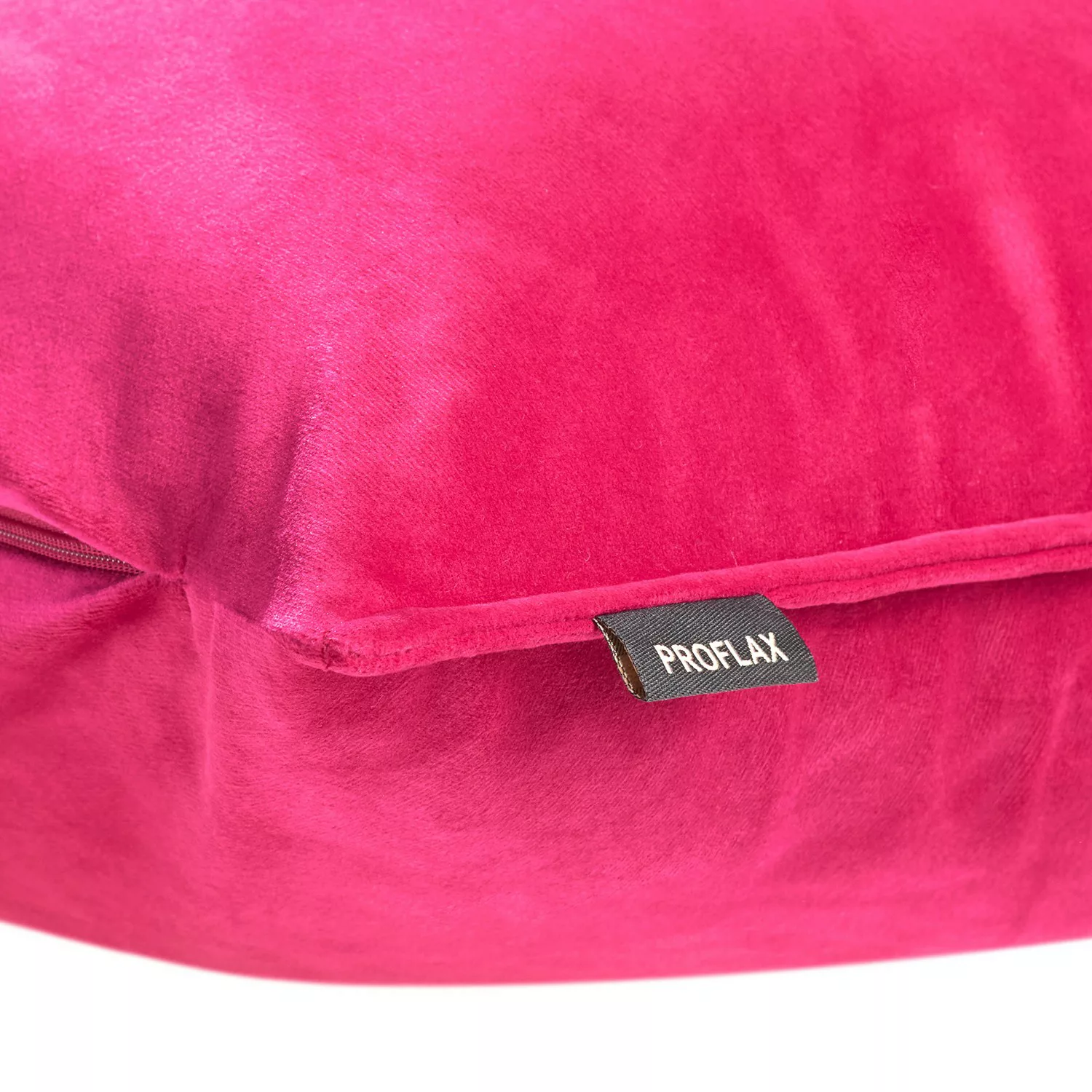 home24 Proflax Kissenbezug Milan Pink 40x40 cm (BxH) Samt günstig online kaufen