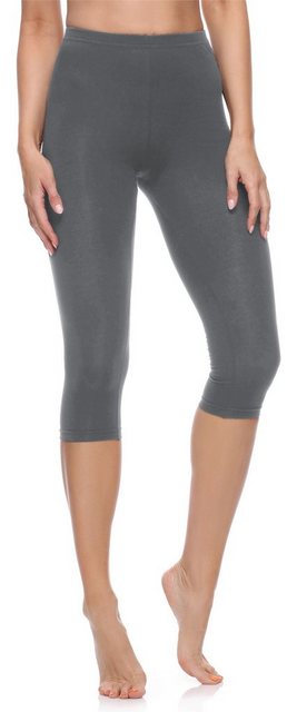 Merry Style Leggings Caprihose Damen 3/4 Hosen MS10-199 (1-tlg) aus Baumwol günstig online kaufen