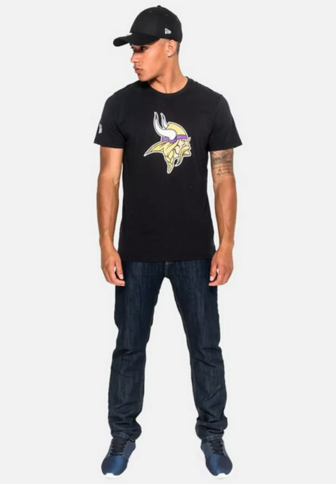 New Era T-Shirt NFL Minnesota Vikings Team Logo günstig online kaufen