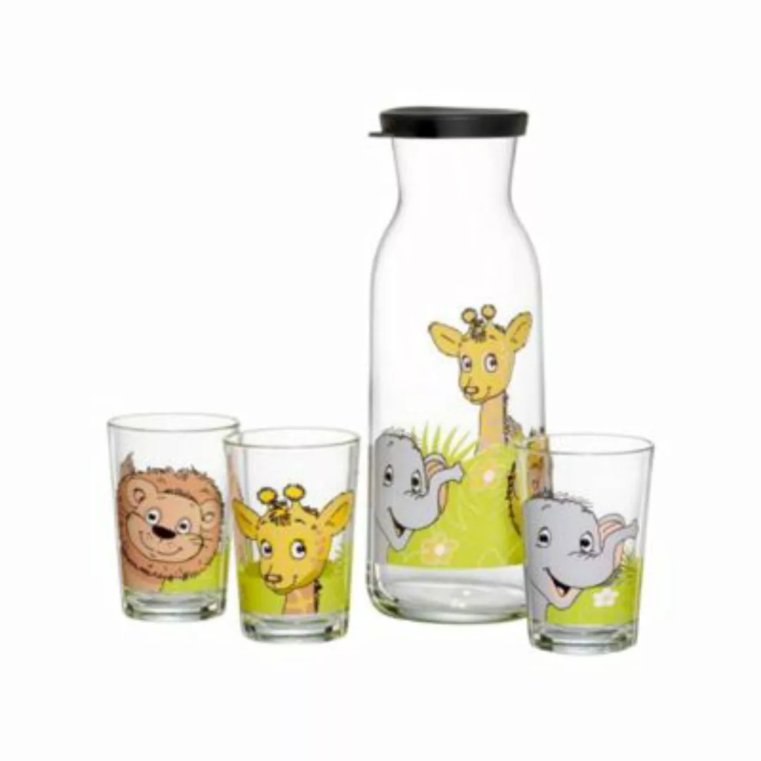Ritzenhoff & Breker DSCHUNGELTIERE Kinderset Gläser + Karaffe 4-teilig Kind günstig online kaufen
