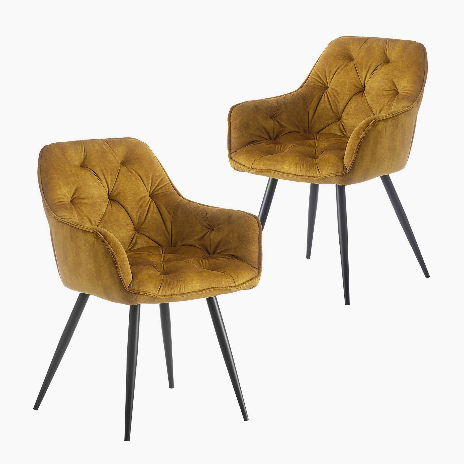 B&D home Polsterstuhl DIETER (2er Set, günstig online kaufen
