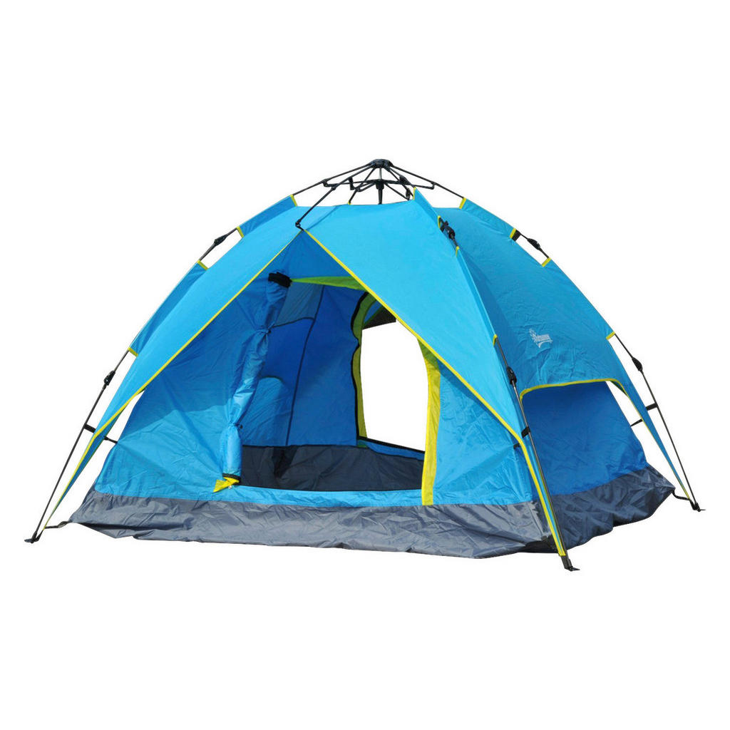 Outsunny Campingzelt blau Fiberglas B/H/L: ca. 200x135x200 cm günstig online kaufen