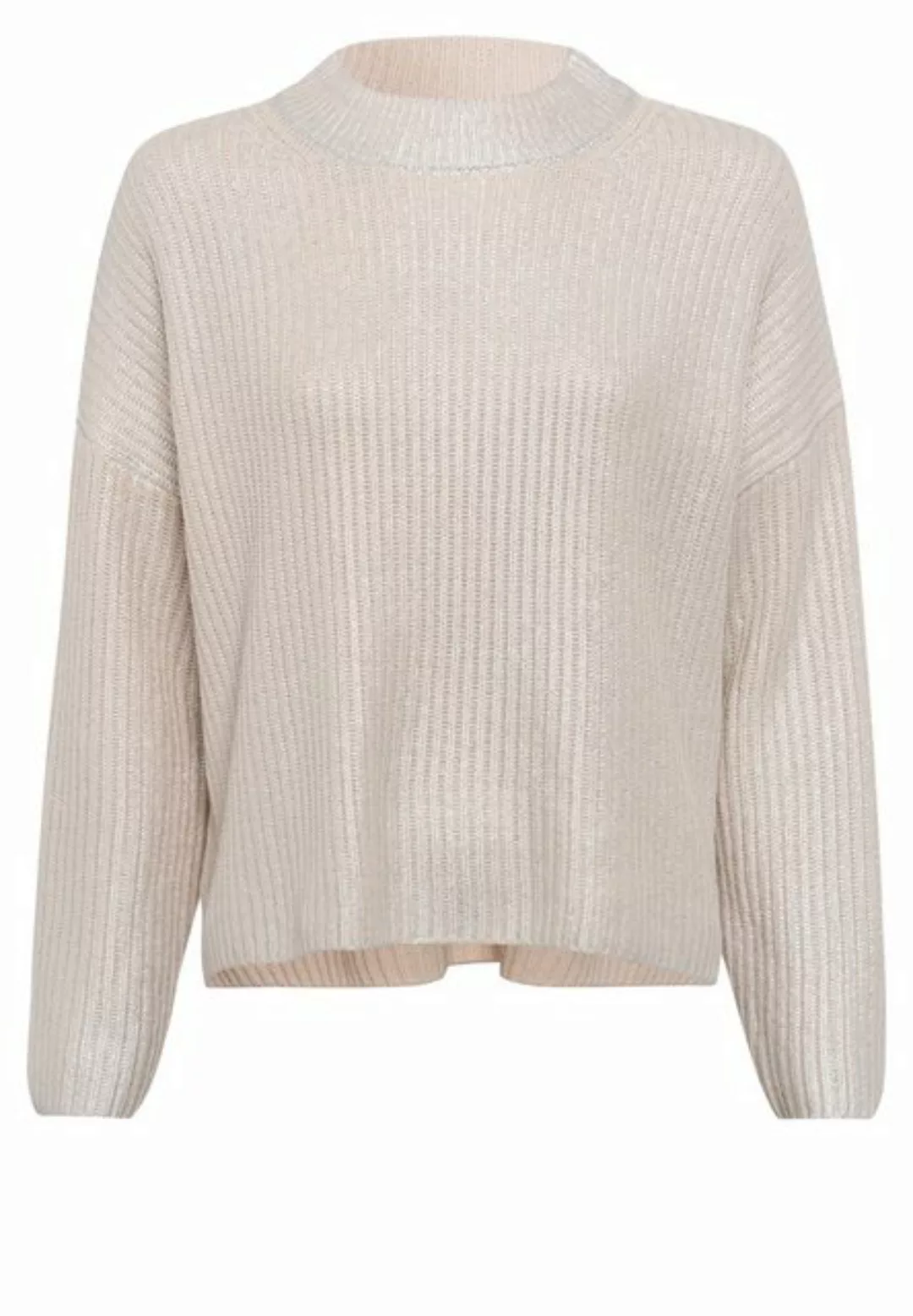 MARC AUREL Strickpullover Strick light sand varied günstig online kaufen