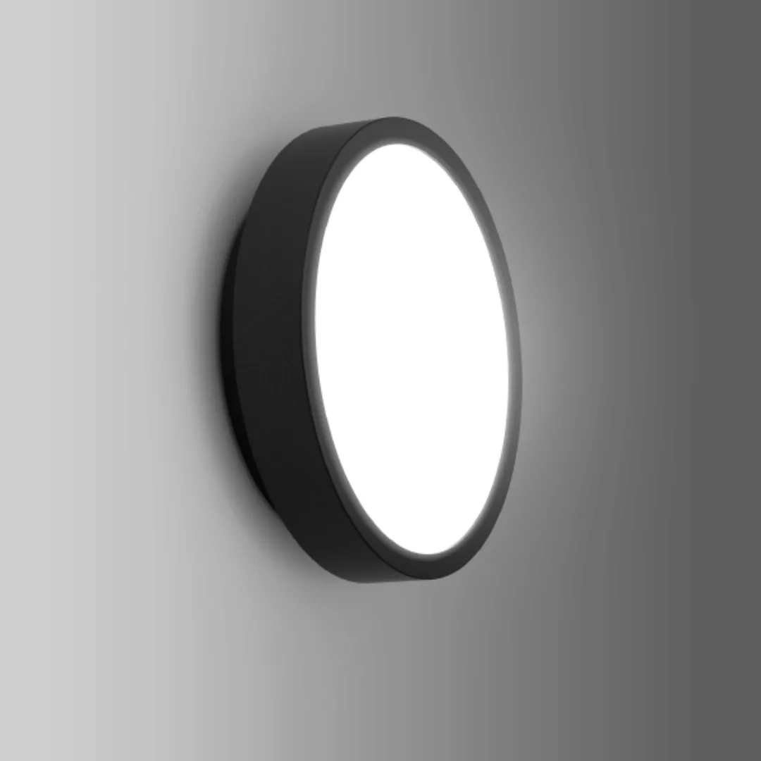 RZB HB 108 LED-Außenwandleuchte Kreis, frontal günstig online kaufen