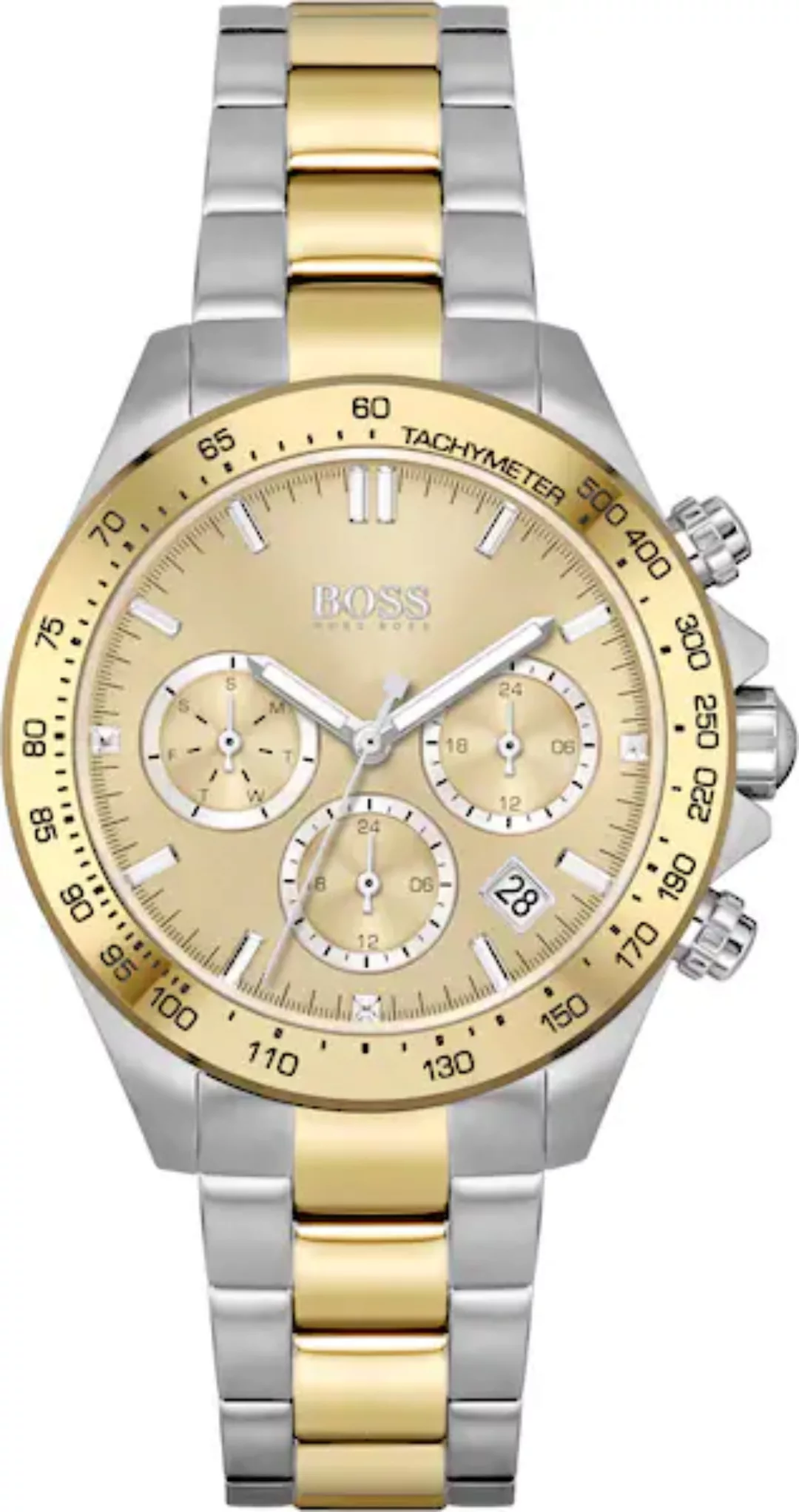 BOSS Multifunktionsuhr »Novia, 1502618«, Quarzuhr, Damenuhr, Herrenuhr Armb günstig online kaufen