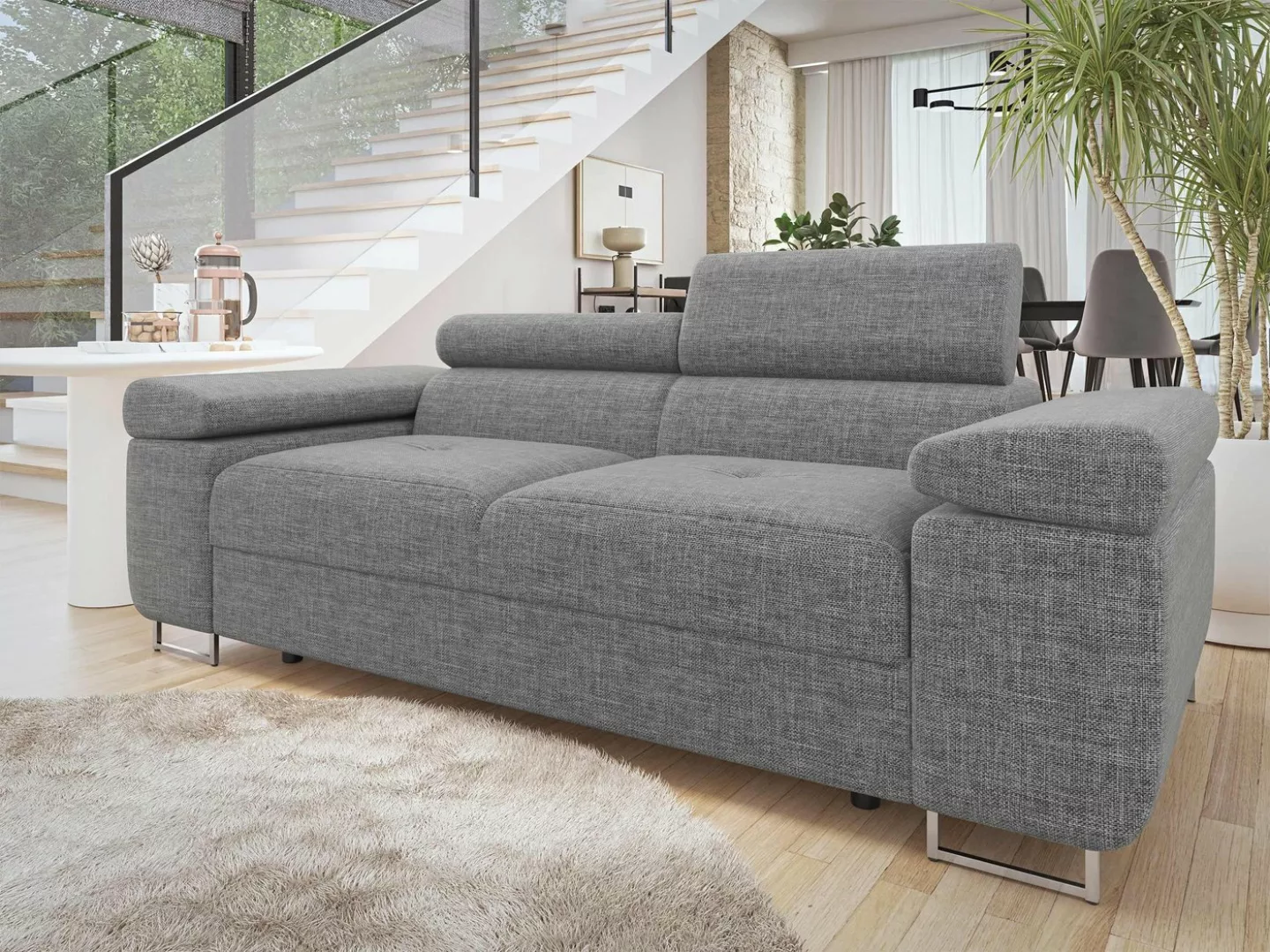 MIRJAN24 Sofa Torezio 2, Einstellbare Kopfstützen, 198x102x70-90 cm günstig online kaufen