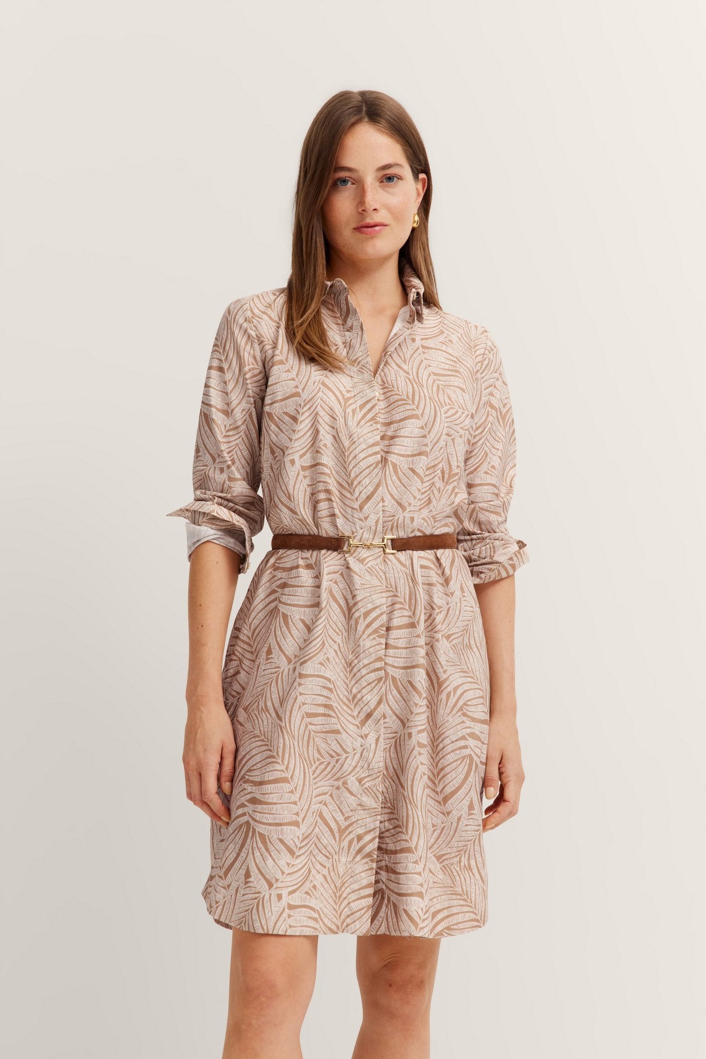 bugatti Hemdblusenkleid, mit grafischem Print günstig online kaufen