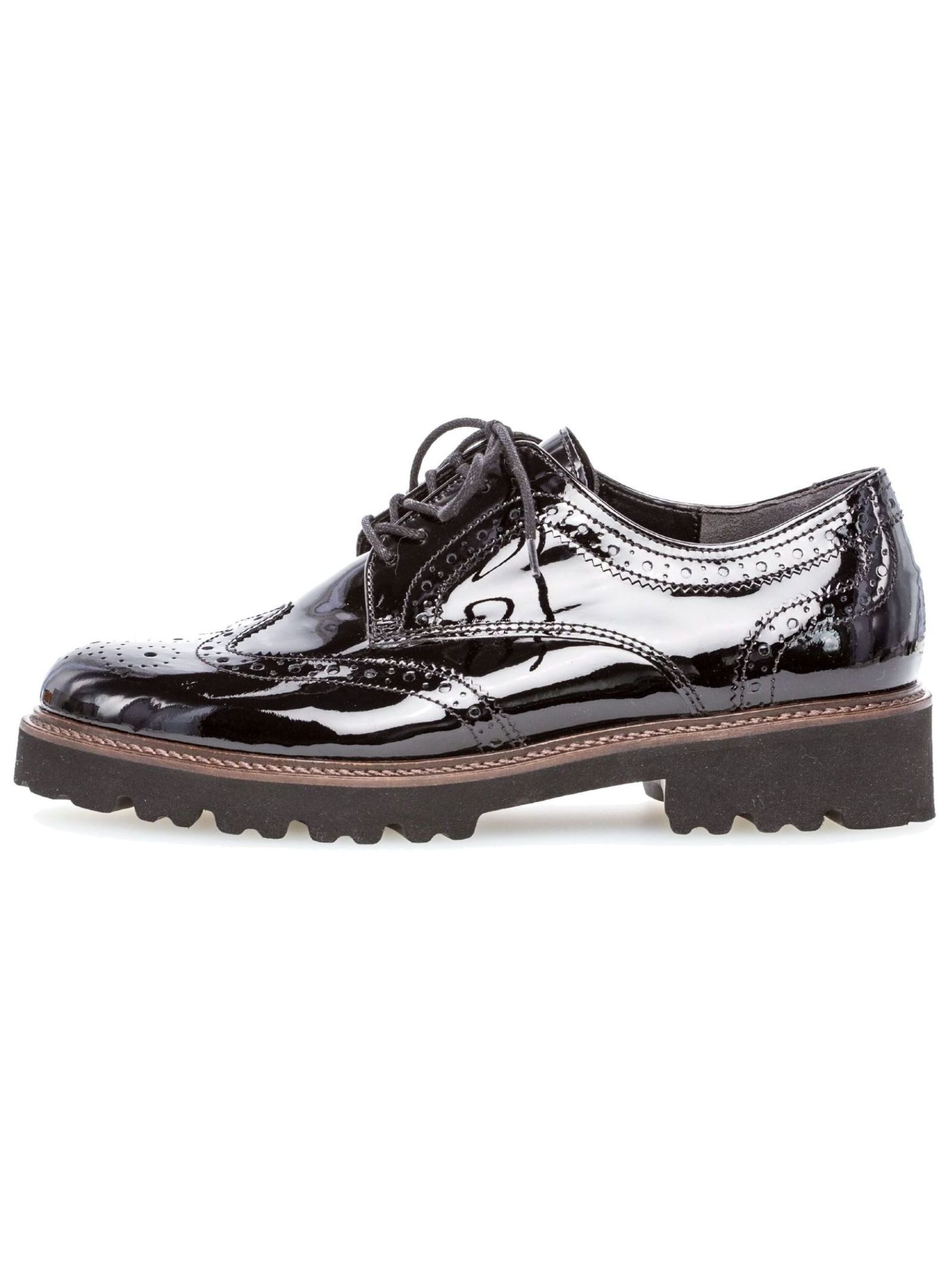 Gabor Gabor Halbschuhe Nappaleder Schnürschuh günstig online kaufen