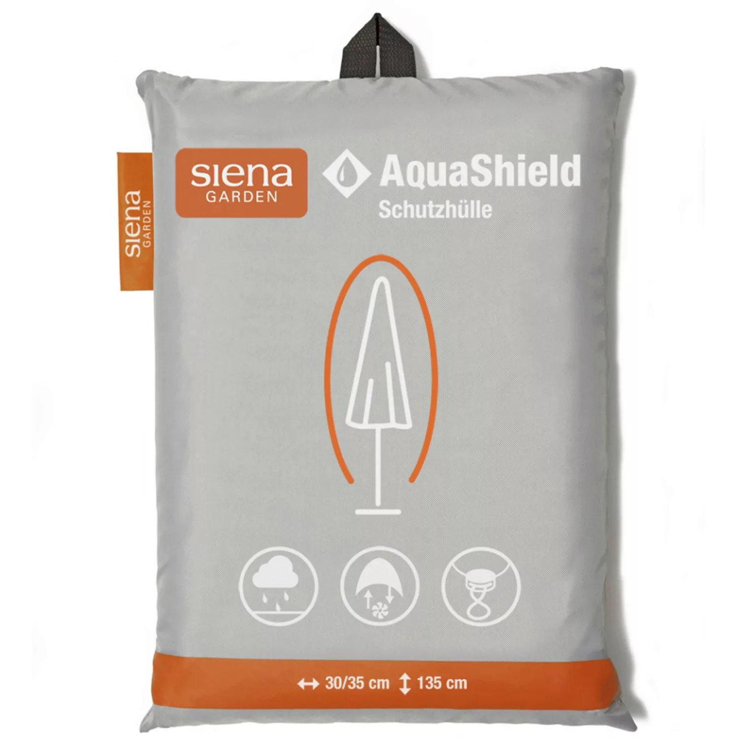 Siena Garden Schutzhülle Mittelstockschirm AquaShield 30 cm - 35 cm x 135 c günstig online kaufen