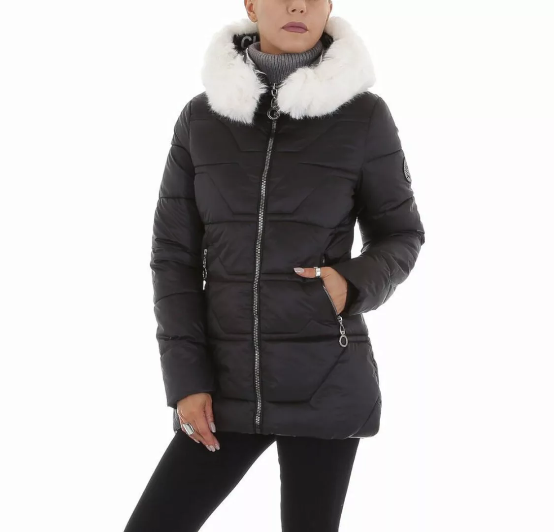 Ital-Design Winterjacke Damen Freizeit (87256495) Kapuze Gefüttert Winterja günstig online kaufen