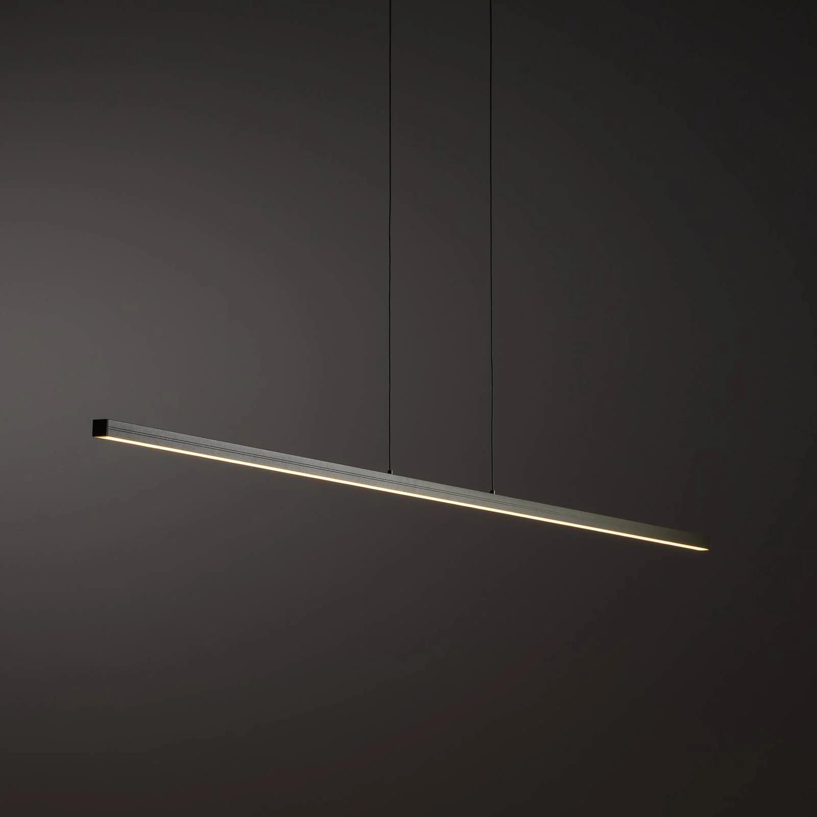 LED-Hängeleuchte BAR, olivgrün, Länge 150 cm, Metall, 32 W günstig online kaufen